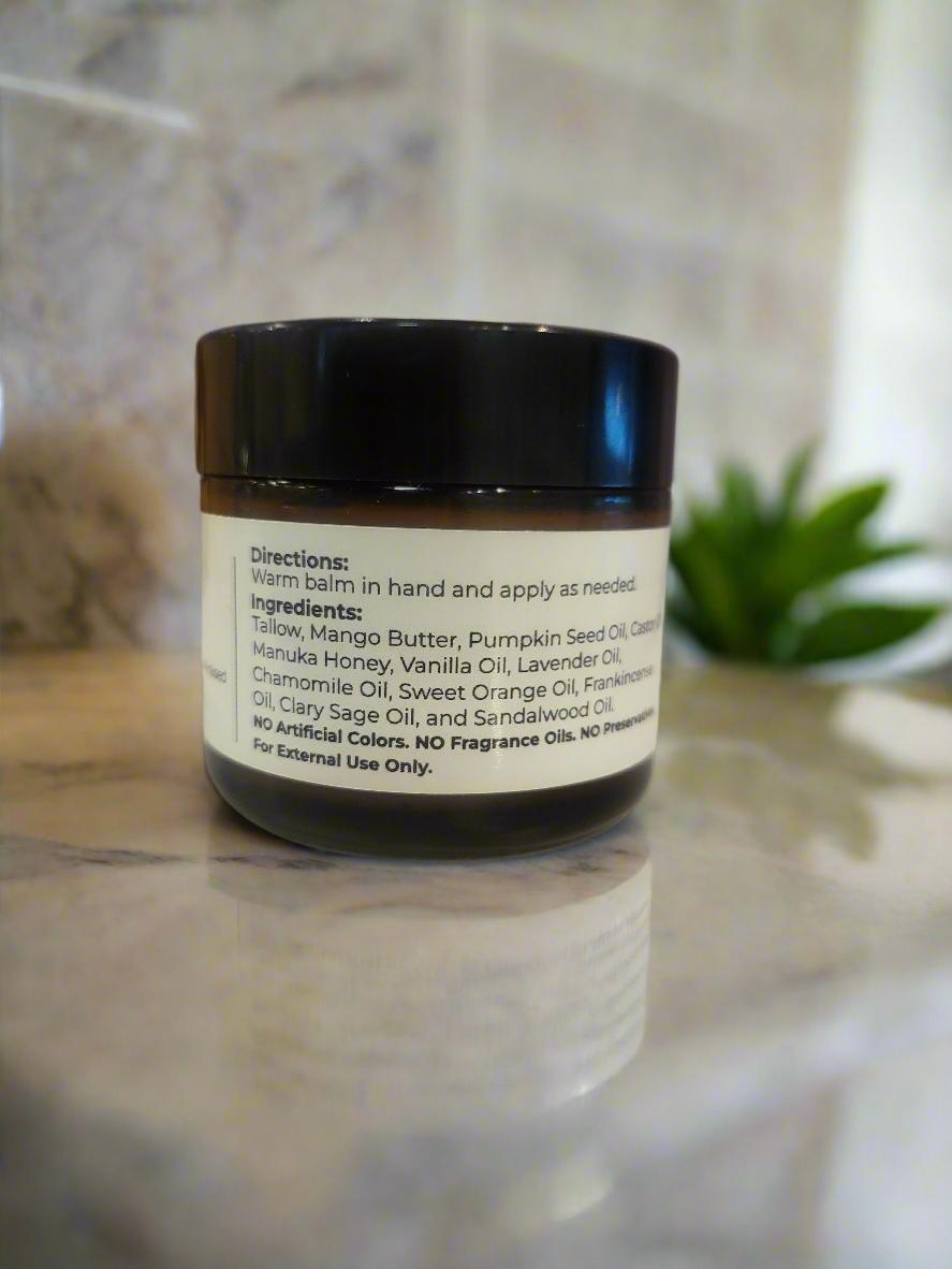 TRANQUILITY Whipped Tallow Balm with Manuka Honey